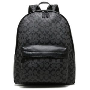 AUTHENTIC COACH Signature Charles Leather Backpack